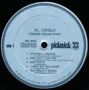 LP - Al Caiola - Guitar, Italian Style