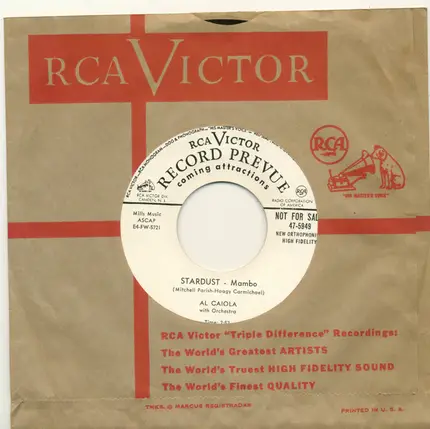 Al Caiola - Steel Guitar Rag / Star Dust