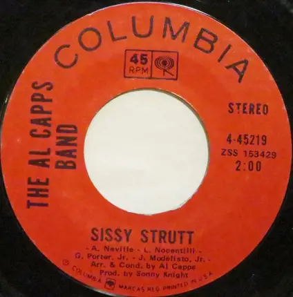 Al Capps - Sissy Strut / Odyssey Park Rock