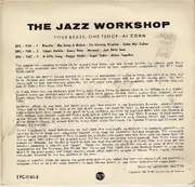 7inch Vinyl Single - Al Cohn's Four Brass One Tenor - Four Brass, One Tenor - Cover top opened