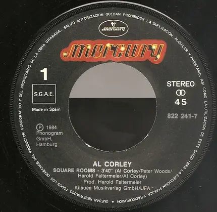 Al Corley - Square Rooms = Habitaciones Cuadradas