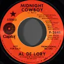 7inch Vinyl Single - Al De Lory - Midnight Cowboy / Happy Puppets