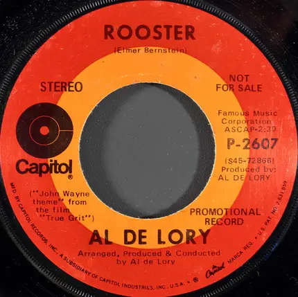 Al De Lory - True Grit