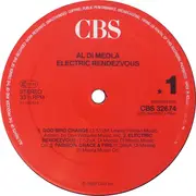 LP - Al Di Meola - Electric Rendezvous - Red Labels