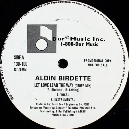 Al-Din Birdette - Let Love Lead The Way