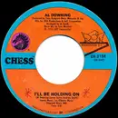 7inch Vinyl Single - Al Downing - I'll Be Holding On / Baby Let's Talk It Over