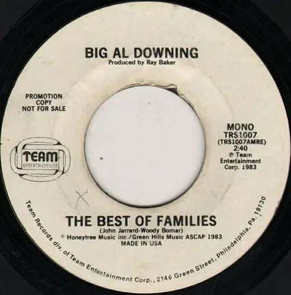 Al Downing - The Best Of Families