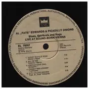 LP - Al 'Fats' Edwards & Piccadilly Onions - Live at Sound-Born Vienna
