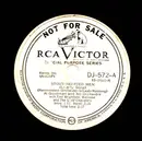 Schellack - Al Goodman And His Orchestra / Duke Ellington And His Orchestra - Stout-Hearted Men / My Honey's Lovin' Arms - Promo