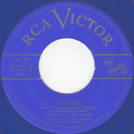 Al Goodman And His Orchestra - Selections From Roberta