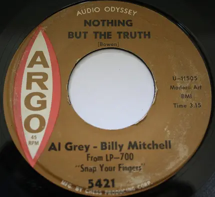 Al Grey - Billy Mitchell - Nothing But The Truth / Dirty Low Down Blues