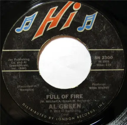 Al Green - Full of Fire