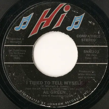 Al Green - I Tried To Tell Myself / Something
