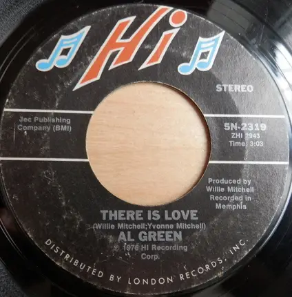 Al Green - There Is Love / Keep Me Cryin'