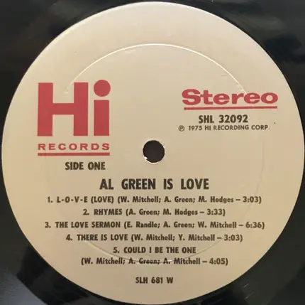 Al Green - Al Green Is Love