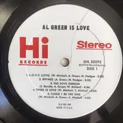LP - Al Green - Al Green Is Love