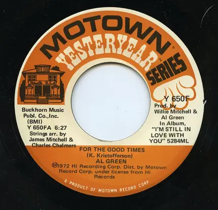 Al Green - Here I Am (Come And Take Me)