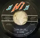 7inch Vinyl Single - Al Green - Livin' For You