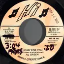 7inch Vinyl Single - Al Green - Livin' For You