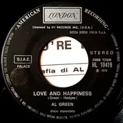 7inch Vinyl Single - Al Green - Love And Happiness