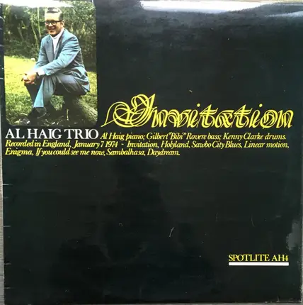 Al Haig Trio - Invitation