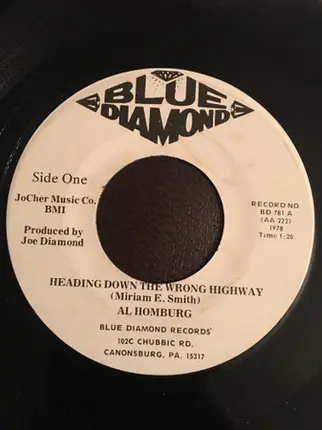 Al Homburg - Heading Down The Wrong Highway
