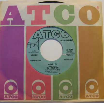 Al Hudson & The Partners - Love Is