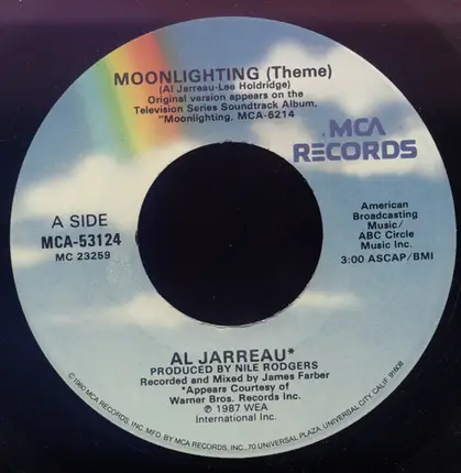 Al Jarreau - Moonlighting (The Television Soundtrack Album)