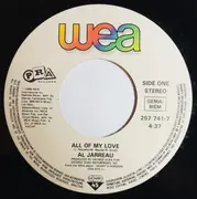 7inch Vinyl Single - Al Jarreau - All Of My Love