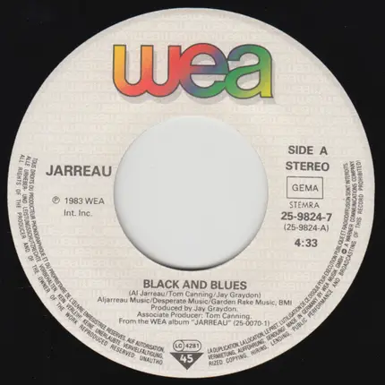 Al Jarreau - Black And Blues