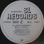 LP - Al Jones Blues Band - Movin' 'N' Groovin'