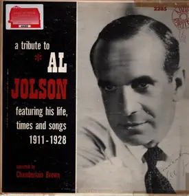 Al Jolson - A Tribute to Al Jolson