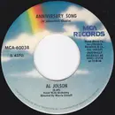 7inch Vinyl Single - Al Jolson - Anniversary Song