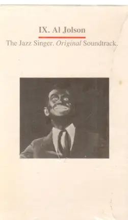 Al Jolson - The Jazz Singer. Original Soundtrack