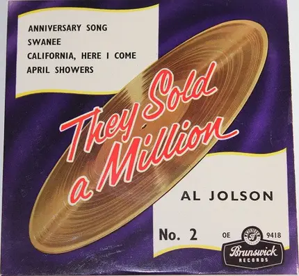 Al Jolson - They Sold A Million No.2