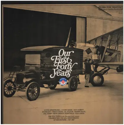 Al Jolson, a.o. - Our First Forty Years