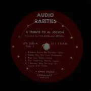 LP - Al Jolson - A Tribute to Al Jolson
