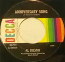 7inch Vinyl Single - Al Jolson - Anniversary Song