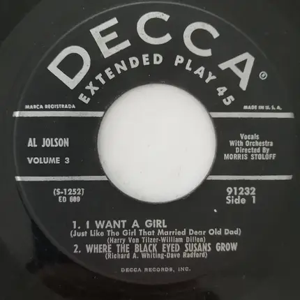 Al Jolson - Al Jolson - Volume Three