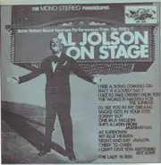 Al Jolson - Al Jolson On Stage