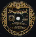 Schellack - Al Jolson - Avalon / Anniversary Song