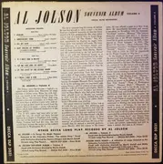 10'' - Al Jolson - Souvenir Album Volume 4