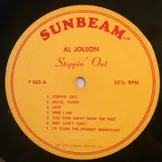 LP - Al Jolson - 'Steppin' Out' (1911-28 Recordings Volume-1)