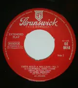 7inch Vinyl Single - Al Jolson - They Sold A Million No.2 - EP