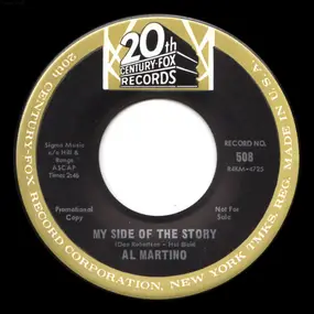 Al Martino - My Side Of The Story / It's All Over But The Crying