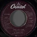 7inch Vinyl Single - Al Martino - One Last Time / Here I Go Again