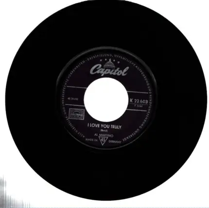 Al Martino - I Love You Truly / Living A Lie