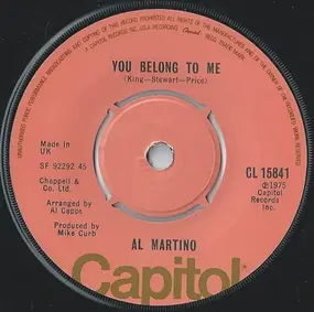 Al Martino - You Belong To Me