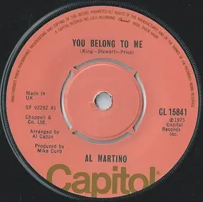 Al Martino - You Belong To Me