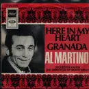 7inch Vinyl Single - Al Martino - Here In My Heart / Granada